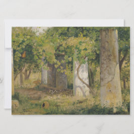 Cartão Pérgola Com Uvas De Vinho (Paisagem De Vinha)