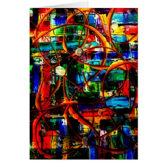 Cartão Peristaltismo cromático 2 (Frente)