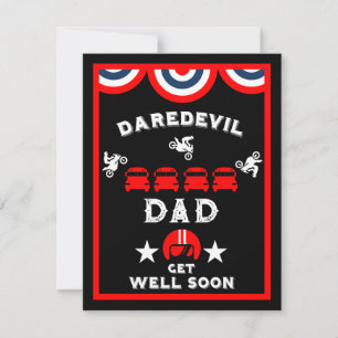 Cartão Perna Quebrada Engraçada Fica Bem