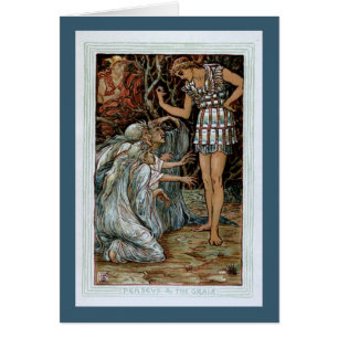 Cartão Perseus & o Graiae