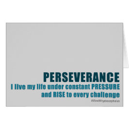 Cartão Perseverança