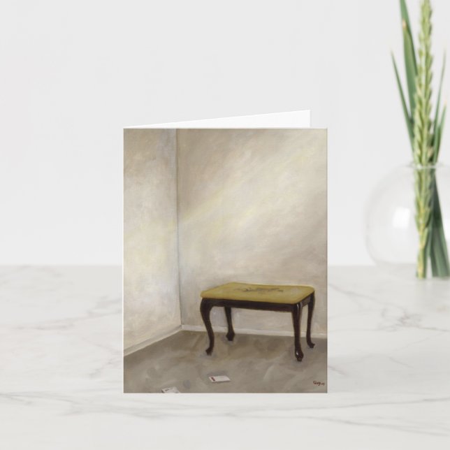 Cartão Persistence of Memory Notecard (Frente)