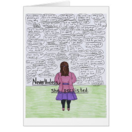 Cartão Persistiu (o Mais-Size)