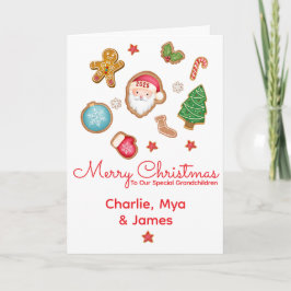 Cartão Personalised Kids’ Christmas Card | Cute Festive D
