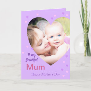 Cartão Personalised Mother's Day Card