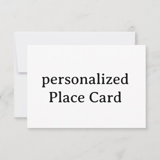 Cartão Personalizado 3.5" x 5" (Frente)