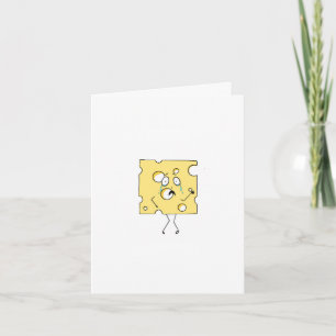 Cartão Personalizado, cartão Queijo Gouda, Diverti