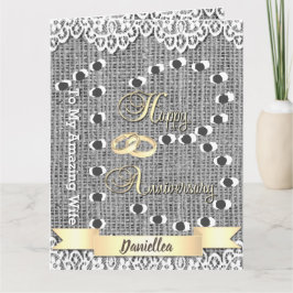 Cartão Personalizado De 13 Para Esposa