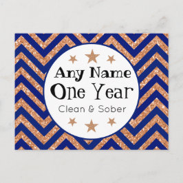 Cartão personalizado de aniversário de Sober