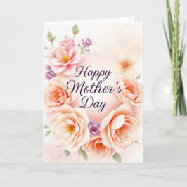 Cartão Personalizado de Dia das Mães - Customizado
