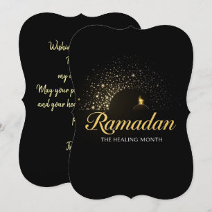 Cartão Personalizado de Feriado Ramadan Kareem