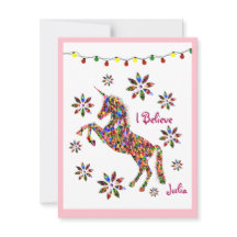 Cartão Personalizado de Feriados de Natal do Unicó