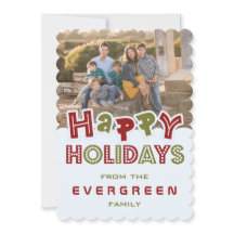 Cartão personalizado de Fotografia e Nome de Feria