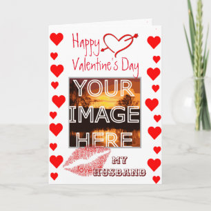 Cartão Personalizado De Namorados Fotográfico Para