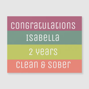 cartão personalizado de recuperação de sobrieda