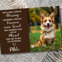 Cartão Personalizado de Simpatia Pet com Foto de P