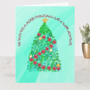 CARTÃO PERSONALIZADO, DESEJAMOS UM NATAL DE MERGULHO.