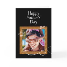 Cartão personalizado do Dia dos Pais com foto – Pe