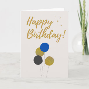Cartão Personalizado Feliz Aniversário
