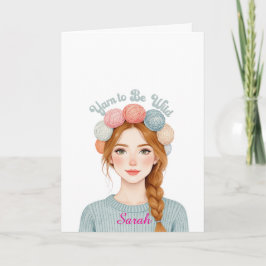 Cartão Personalizado | Fio para ser Carta Selvagem