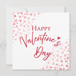 Cartão Personalizado Romântico Vermelho Dia dos Namorados