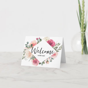 Cartão Personalizado simples Elegante Bem-vindo à equipe
