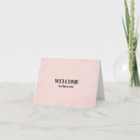 Personalizado simples Elegante Bem-vindo à equipe