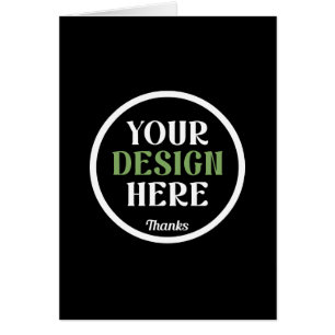 Cartão personalizado, único, elegante e minimalista hersh