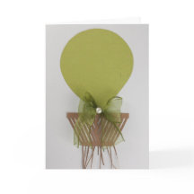 Personalizar balão de ar quente verde