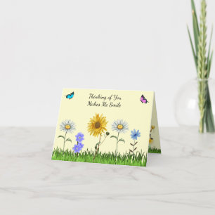 Cartão Personalizar Esta Ficha De Saudação Floral