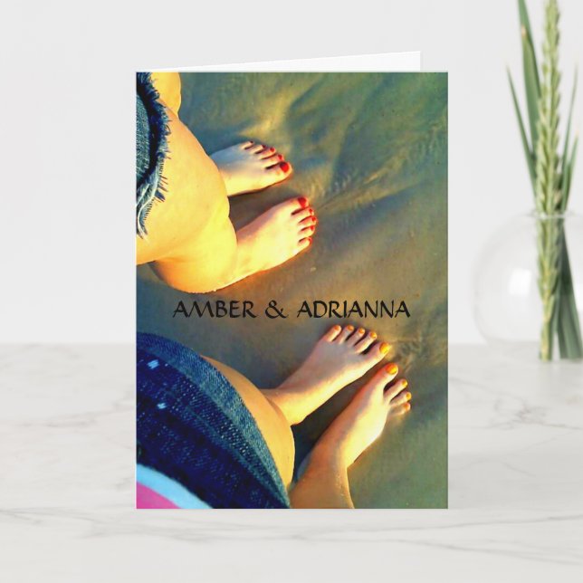 Cartão Personalizar melhores amigos para sempre (Frente)