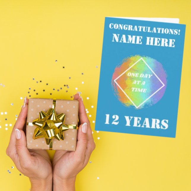 Cartão Personalizar Nome/Etapa Importante Um Dia de Cada  (Criador carregado)