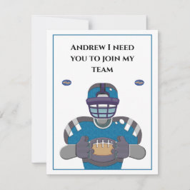 Cartão Personalizar o casamento da proposta de Padrinho d