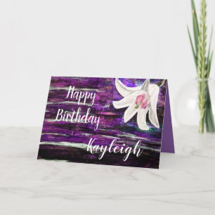 Cartão Personalizar pelo Nome Feliz Aniversário Desenho d