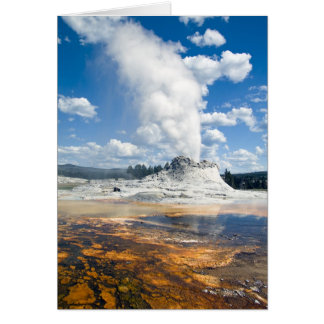 Cartão Personalizável - Castle Geyser