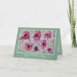 Cartão Personalizável do Dia das Mães Feliz