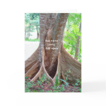 Personalize a árvore amando sua placa de saudação