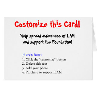 Cartão Personalize este cartão!