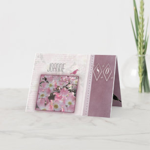 Cartão Personalize your own 80th birthday