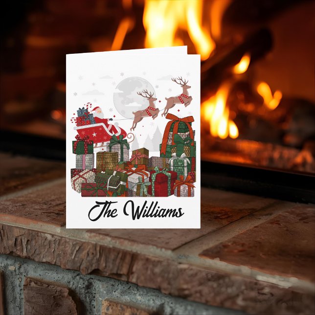 Cartão Personalized Folded Greeting Card (Criador carregado)