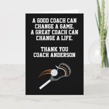 Personalized Lacrosse Coach From Team Players