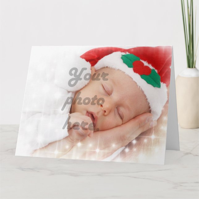 Cartão Personalized photo (Frente)