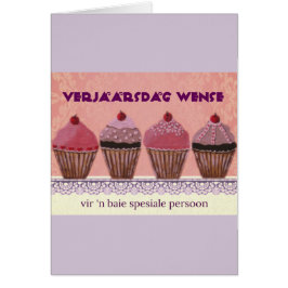 Cartão Persoon do spesiale de n de Verjaarsdagwense vir '