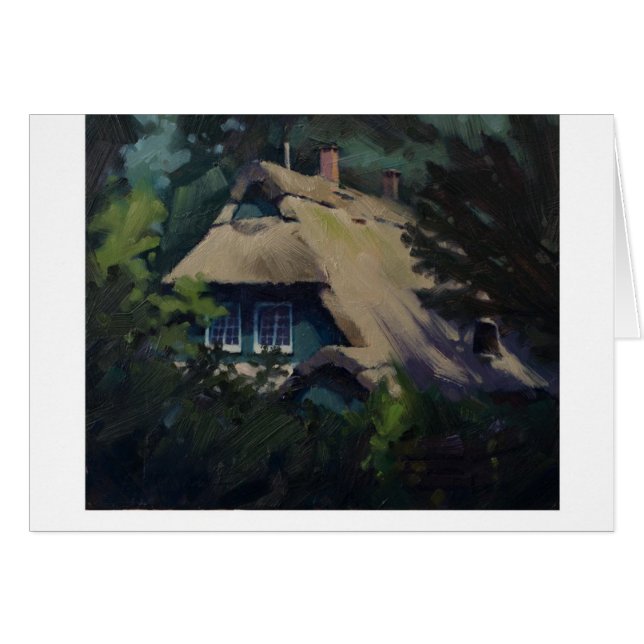 Cartão "Perto da colônia do artista " (Frente Horizontal)