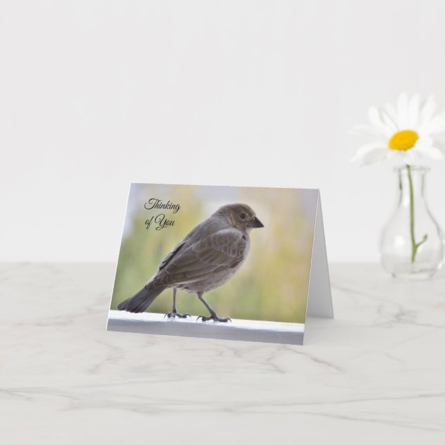 Cartão Perto em meu Coração e Orações - Pensando em Você (Planta pequena)