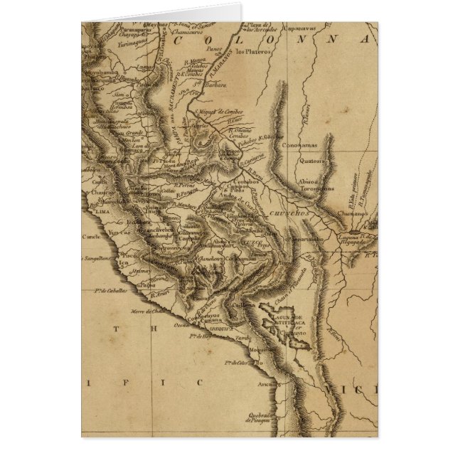 Cartão Peru 6 (Frente)