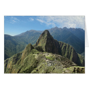 Cartão Peru, Machu Picchu, a antiga cidade perdida de 3