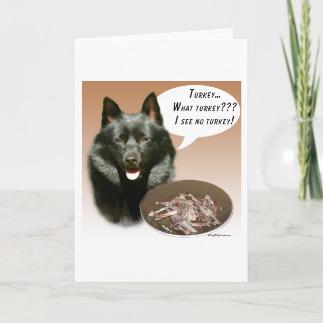 Cartão Peru Schipperke (Frente)