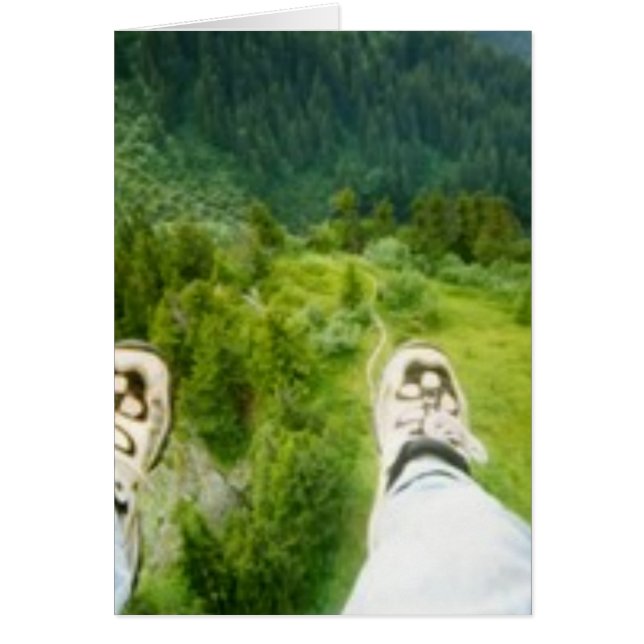 Cartão Pés Primeiro (Frente)