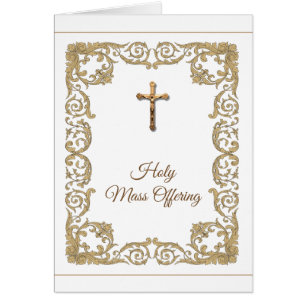 Cartão Pêsames Dourados de oferecimento maciços da